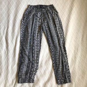 American Eagle Tribal Print Pants